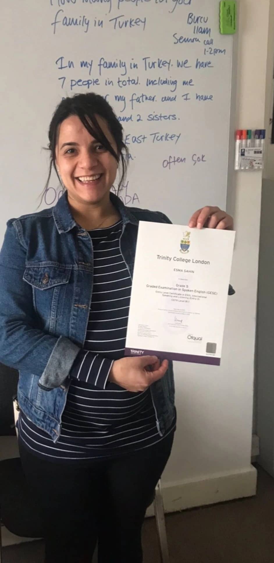 UK Visa English Exam Pass Result