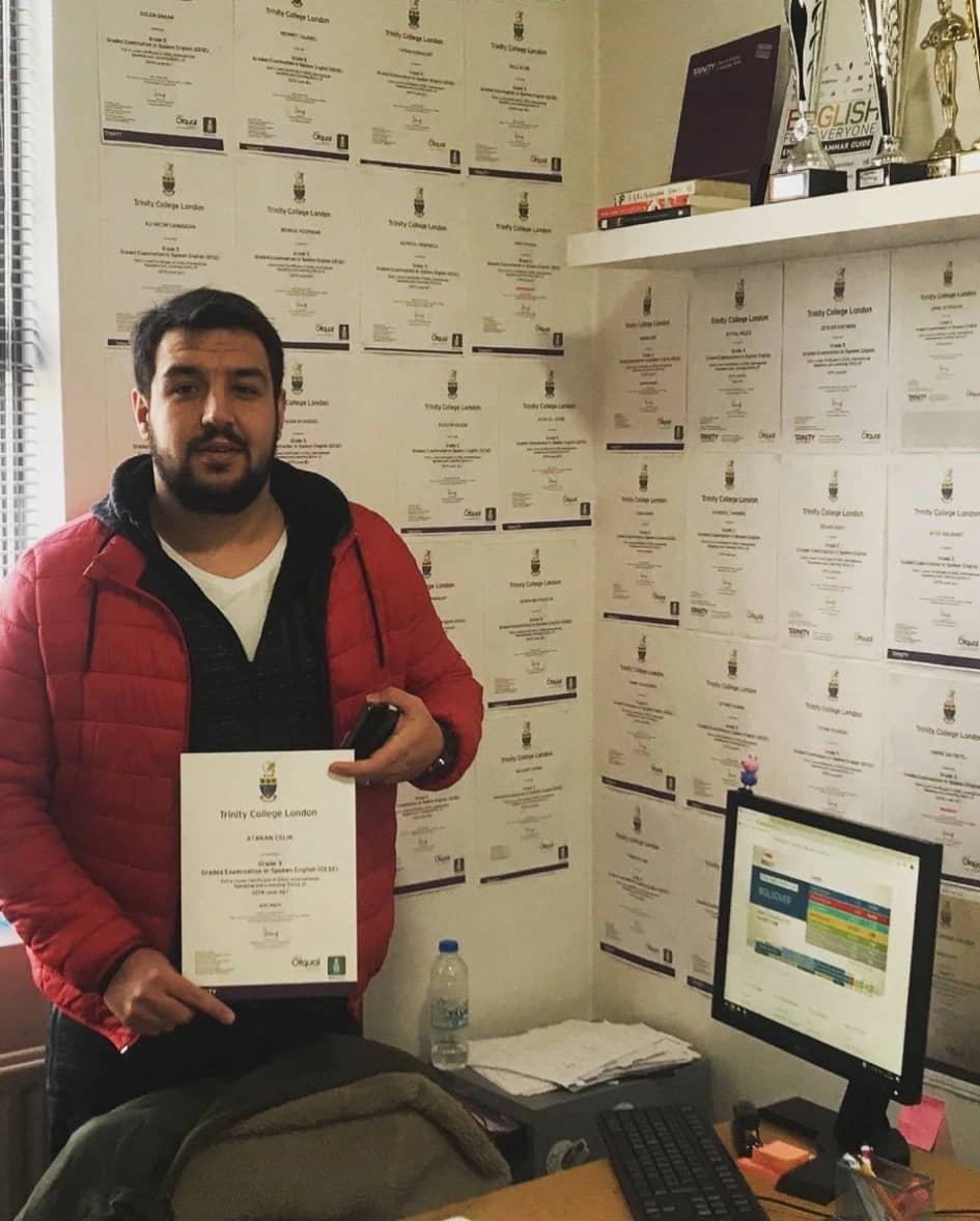 UK Visa English Exam Pass Result