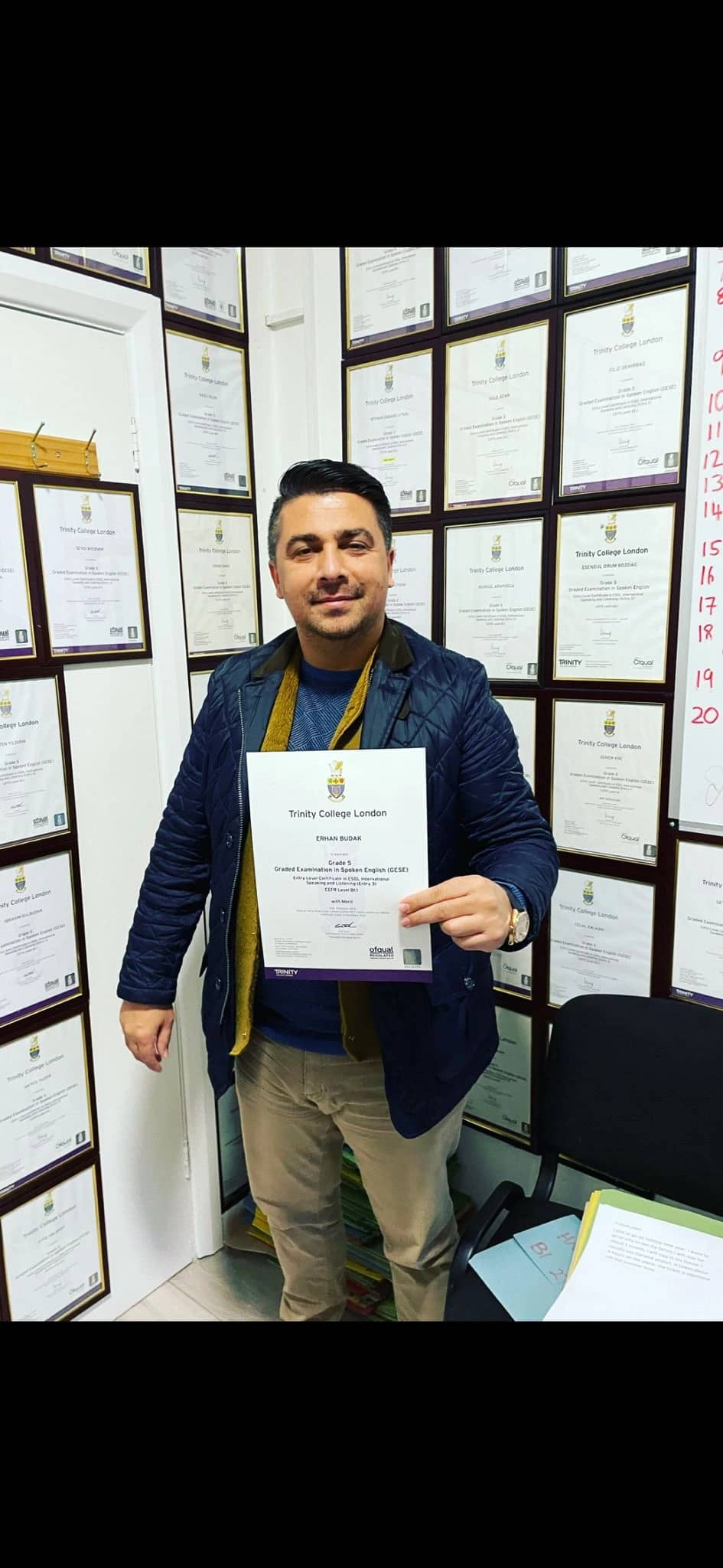 UK Visa English Exam Pass Result